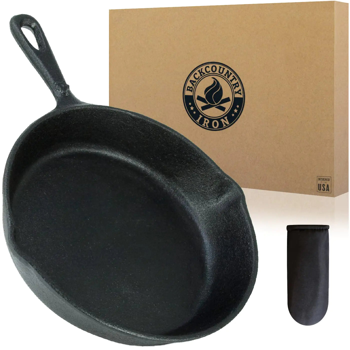 Backcountry Iron Pre-Seasoned Cast Iron Skillet